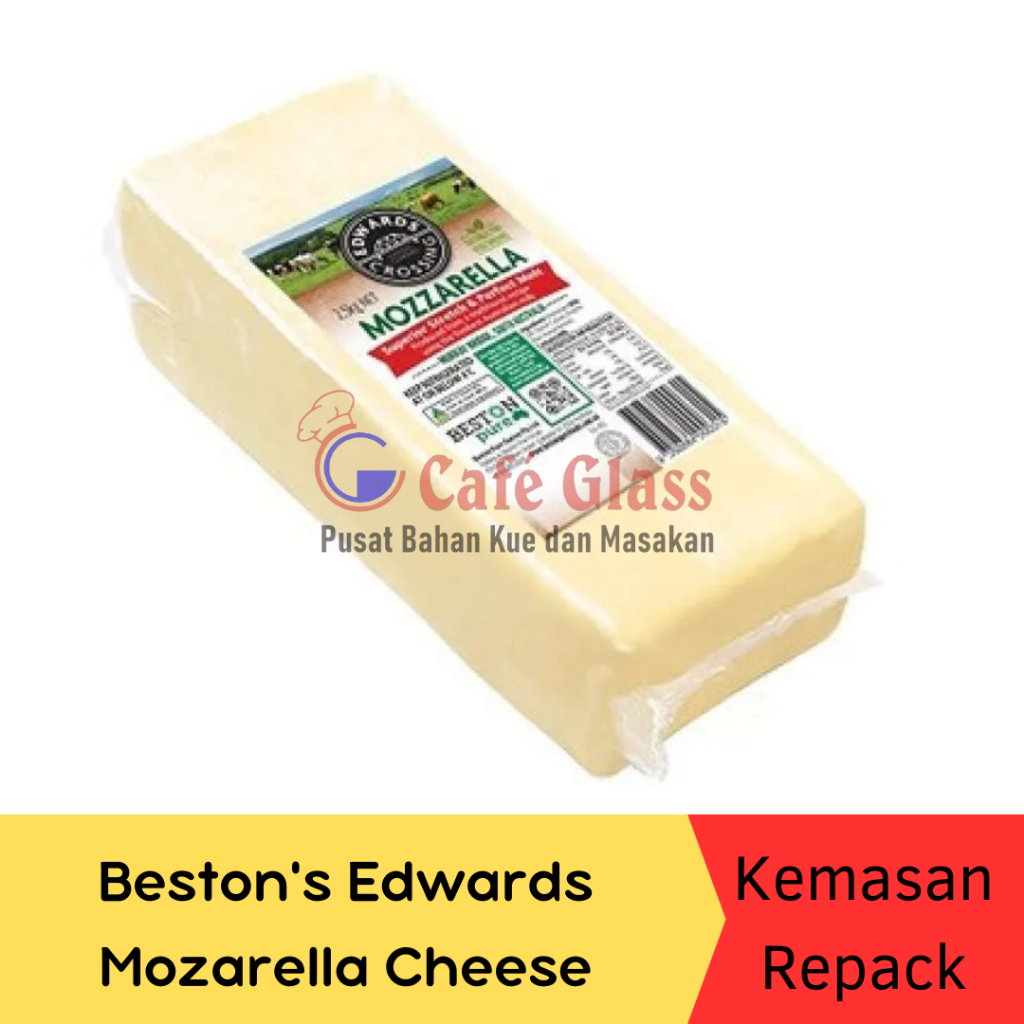 

Beston's Edwards Mozarella Cheese / Keju Mozarella-Repack