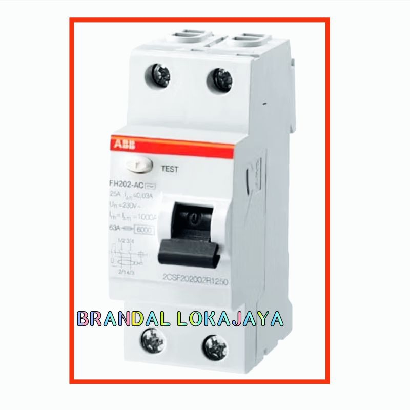 ELCB ABB 25A ORIGINAL