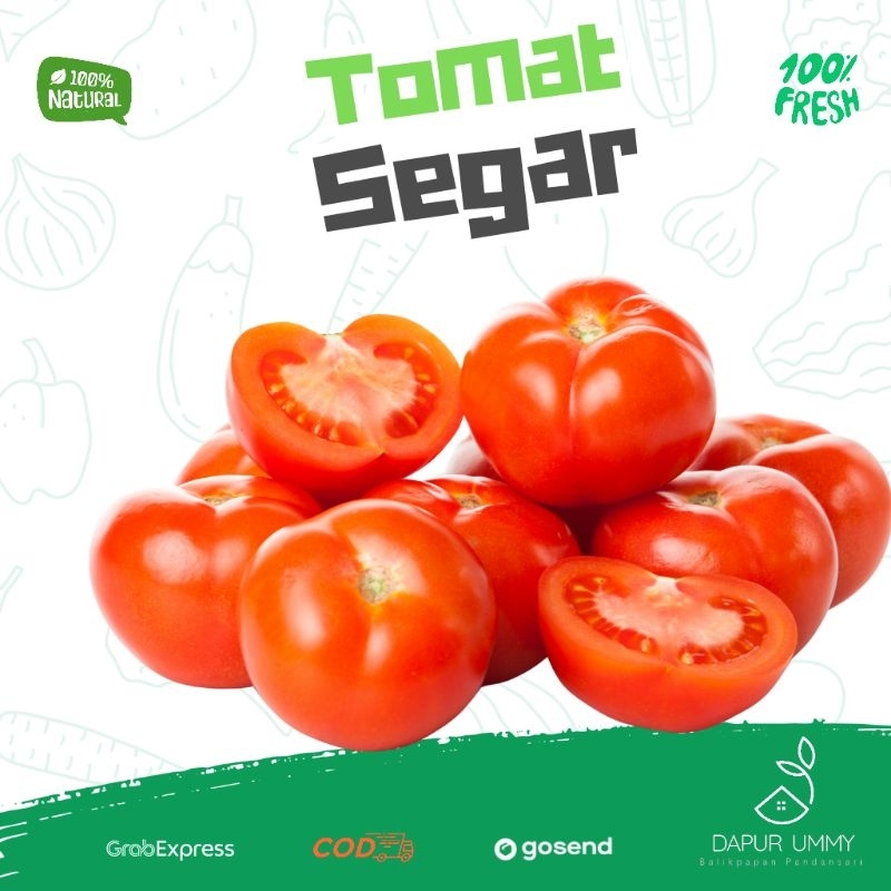 

Tomat segar 250gr - 500gr