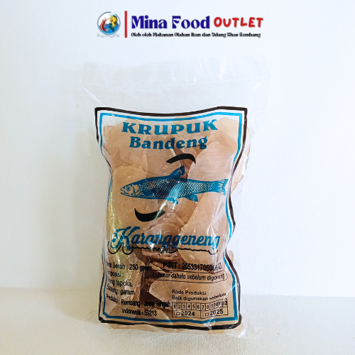 

KARANGGENENG KERUPUK / KRUPUK BANDENG 250 GRAM