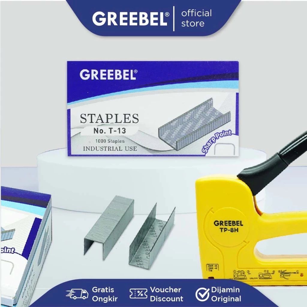 GREEBEL STAPLES / ISI STAPLES T-13 / PCS