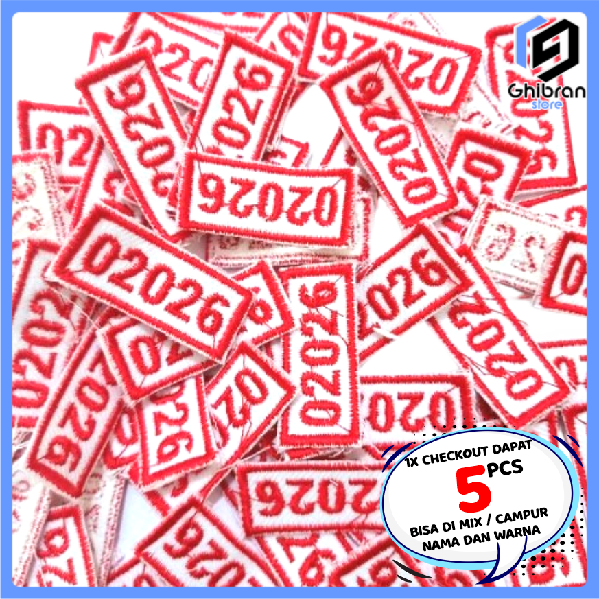 BET GUDEP isi 5 pcs - PATCH GUDEP - BORDIR GUDEP SATUAN - GUDEP PRAMUKA Custom