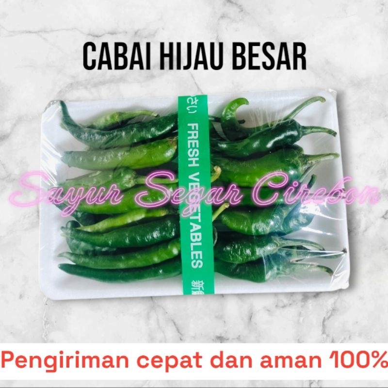 

CABAI HIJAU BESAR SEGAR / SAYUR SEGAR CIREBON