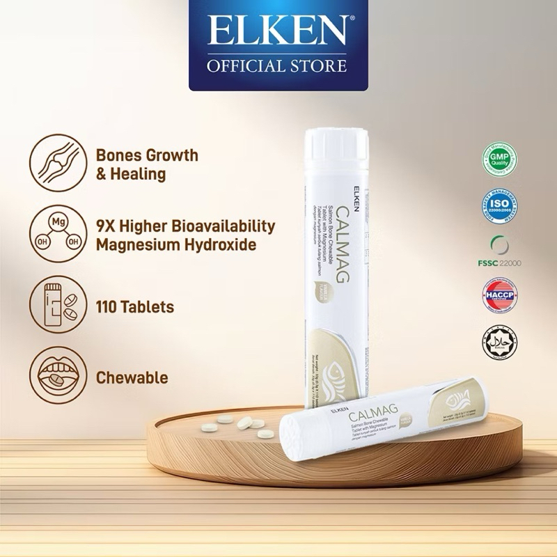 Elken Calmag 110 Tablet Pengganti Calmax