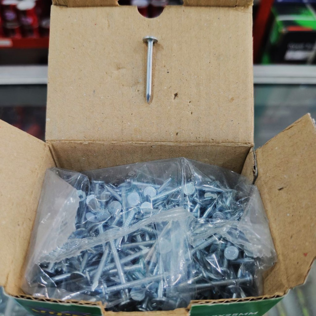 VPR Paku Kalsiboard Ukuran 1"Inch 1ons VIPER Paku Plafon 100 gram