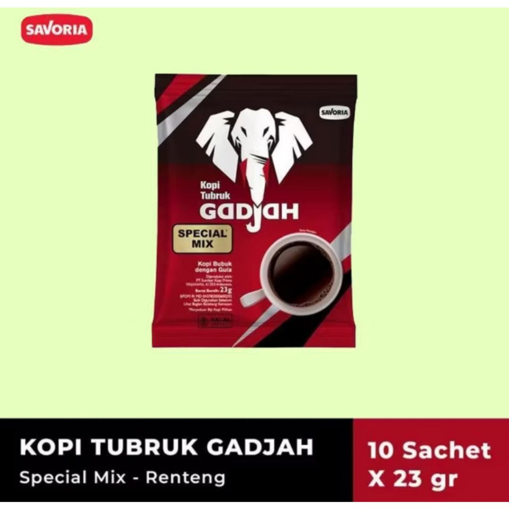 

KOPI TUBRUK GADJAH SPECIAL MIX 23 GR
