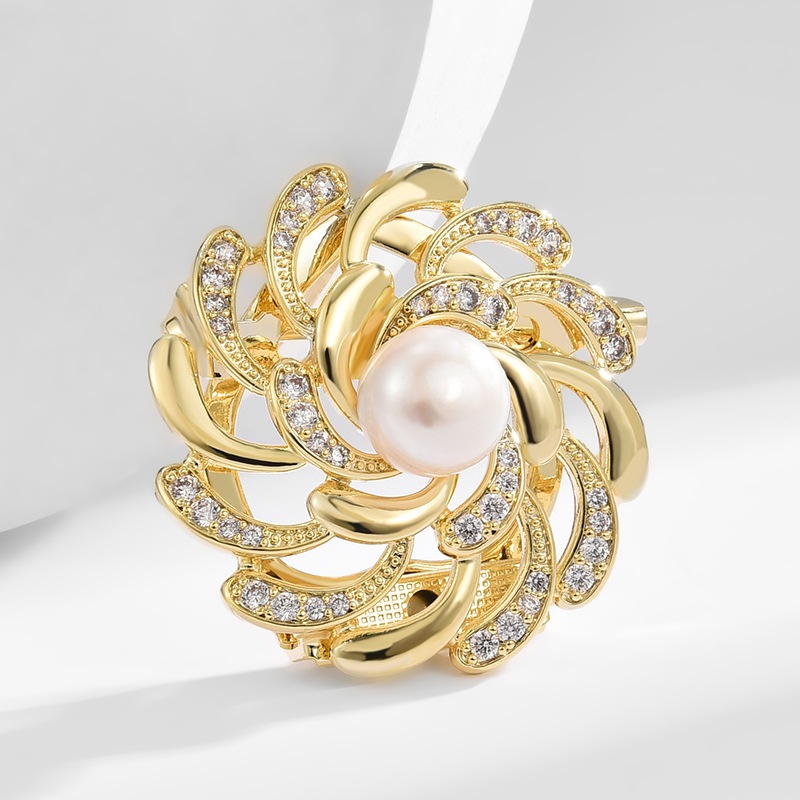 Pucigo Ring Hijab Jepit Multi Fungsi Anti Slip bisa untuk Bros Mewah Eksklusif