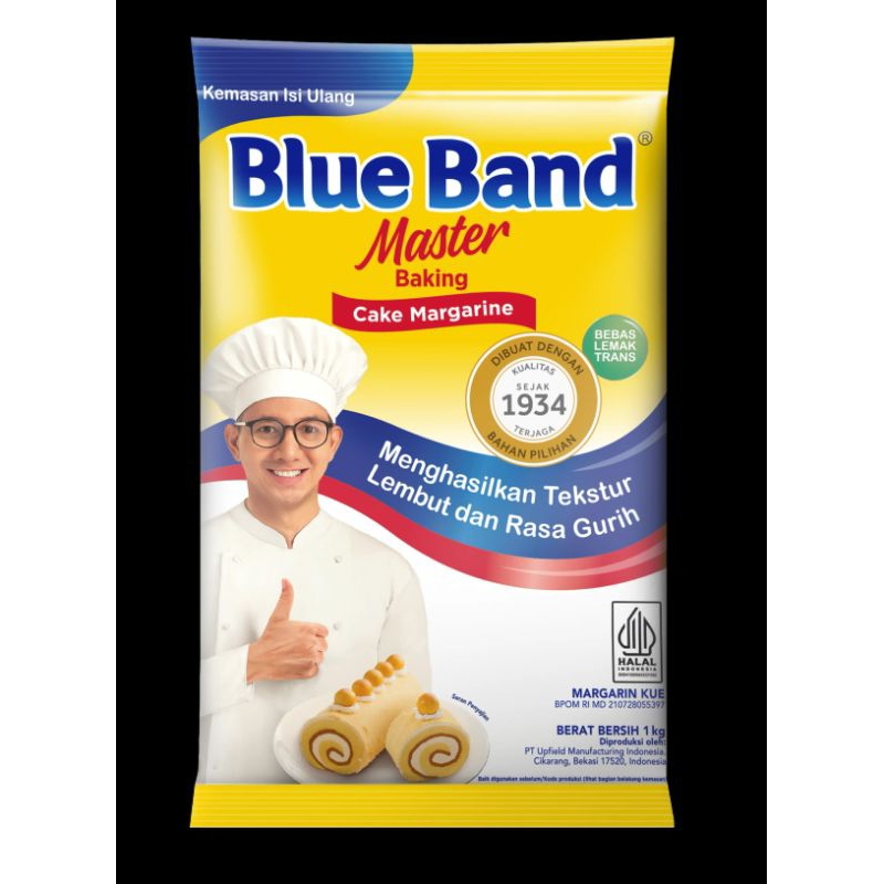 

TERMURAH Blue Band Master 1 kg