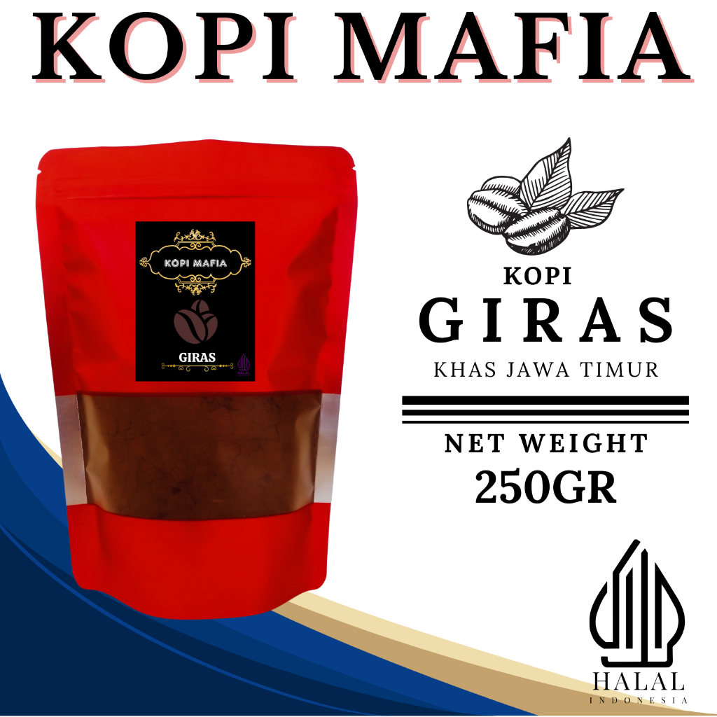 

kopi bubuk giras 250gr rasa mantap