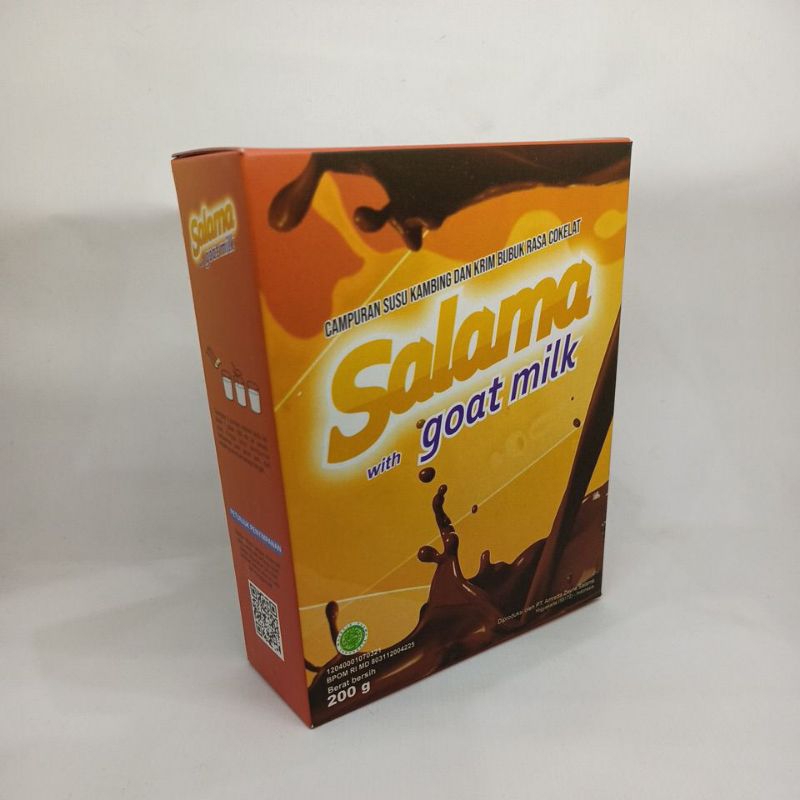 

Salama Susu Goat Milk Terapy sakit paru paru dengan Rasa coklat 200gram