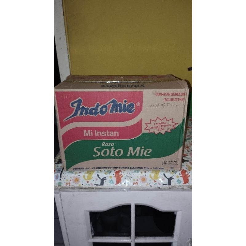 

indomie soto 1 dus isi 40 pcs