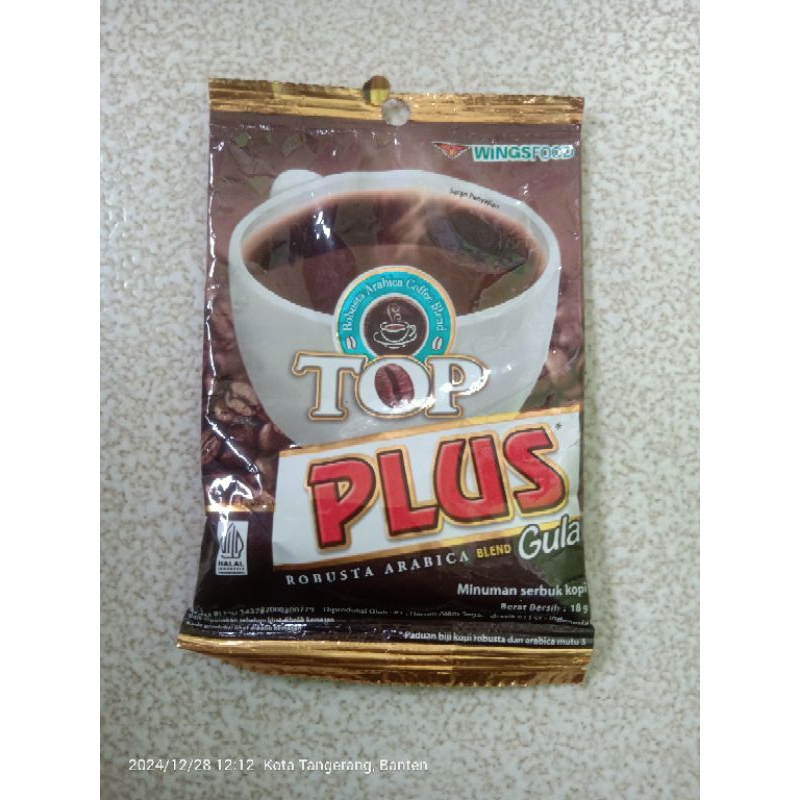 

Kopi Top Plus 18 gr