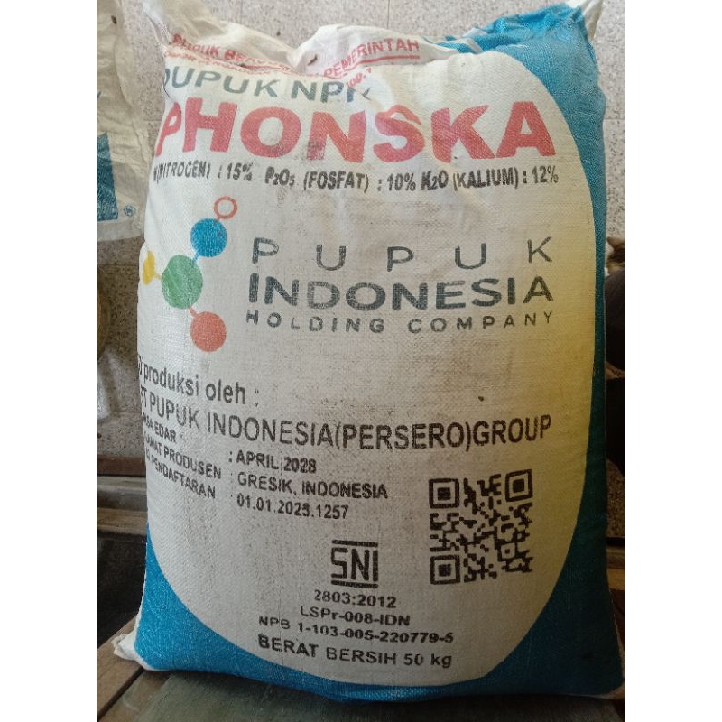 Pupuk NPK 15 10 12 Phonska/kg