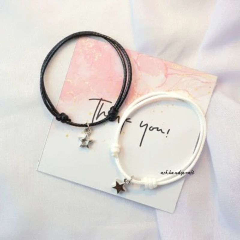 COD (2 Pcs/ pasang) Gelang Couple Gelang Pasangan Elegant Keren