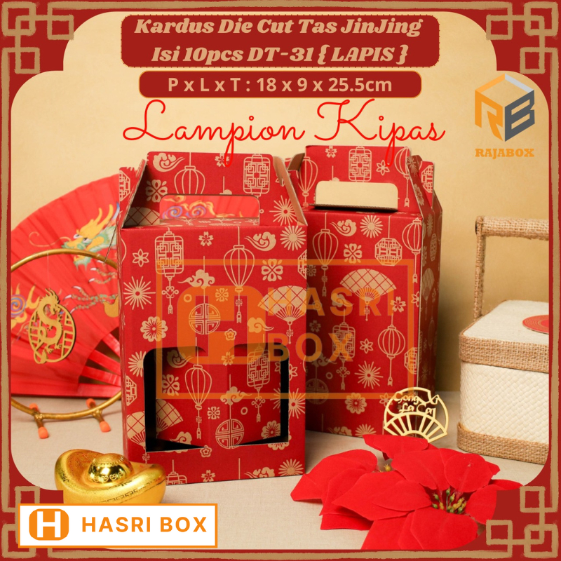 

( 10 pcs ) Kardus Jinjing Botol Kale 1 Liter Isi 2 Imlek Dus Packaging Parcel Toples Jar Sincia Cny