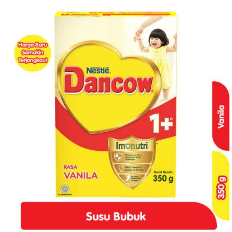 

NESTLE DANCOW 1+ 1-3 Tahun Imunutri Susu Madu/ Vanilla 350 Gram