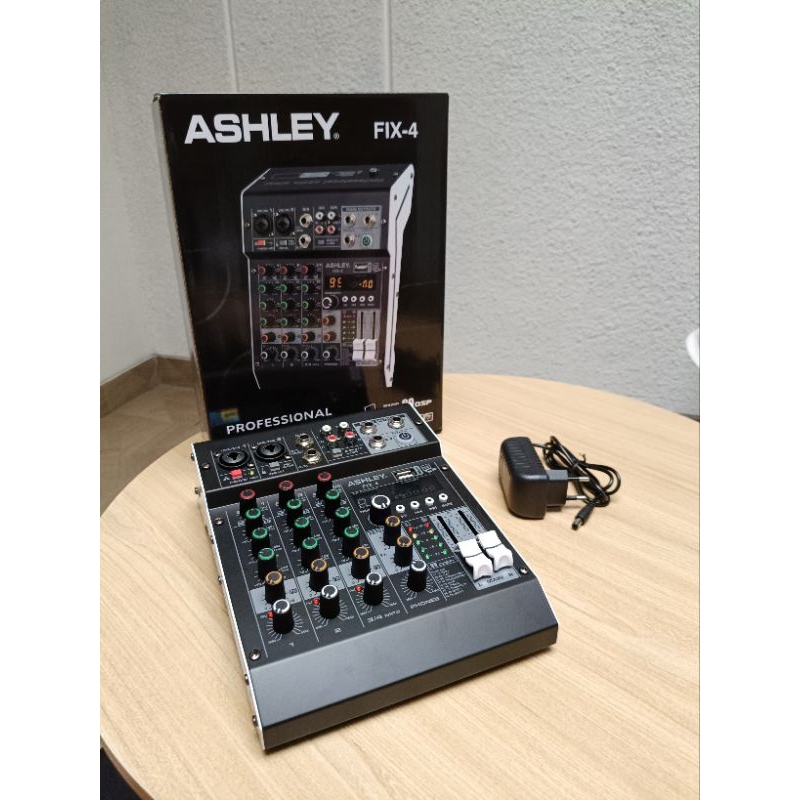 Mixer Ashley Fix 4 FIX4 ORIGINAL BISA SOUNDCARD (BEKAS)