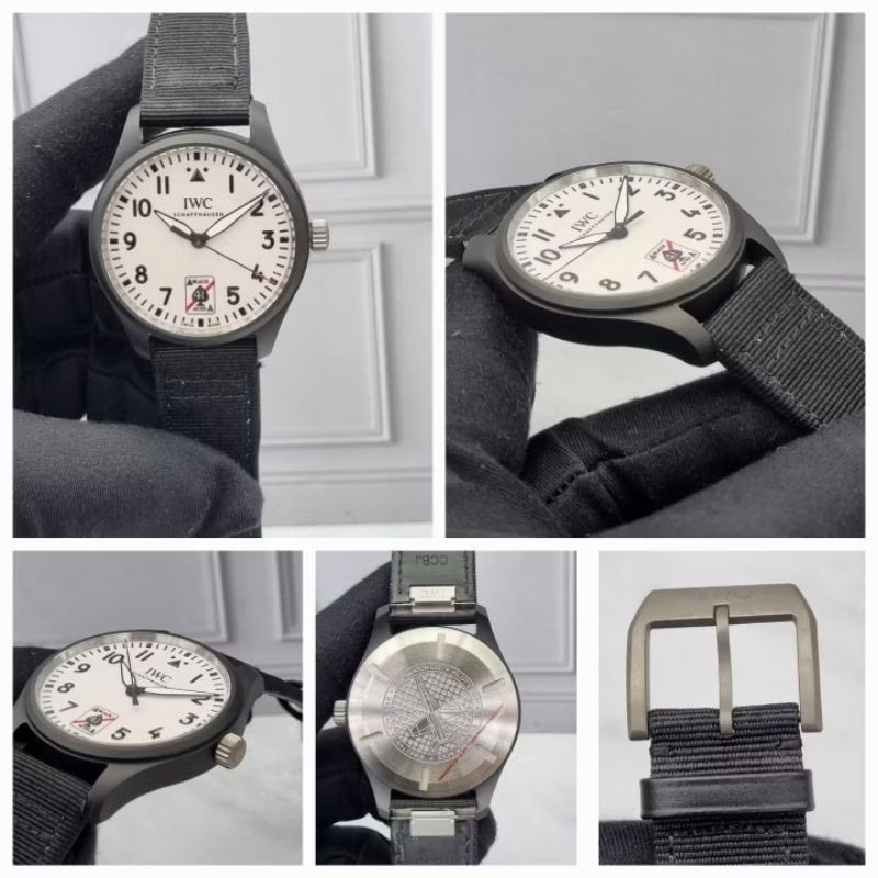 JAM TANGAN COWOK IWC AUTOMATIC SWISS CLONE 1.1