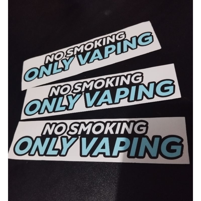

STICKER NO SMOKING