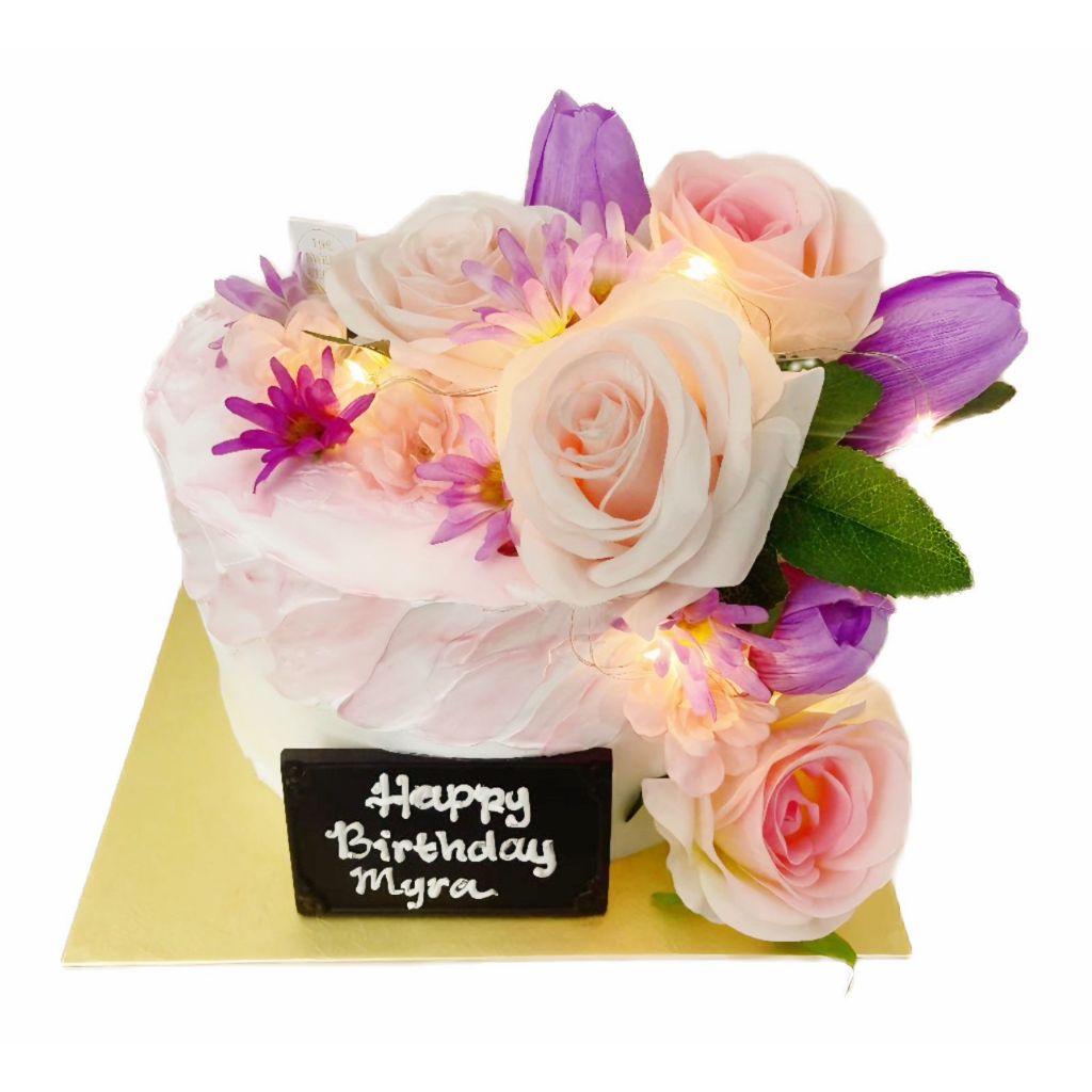 

Cake Rose Pink & Purple
