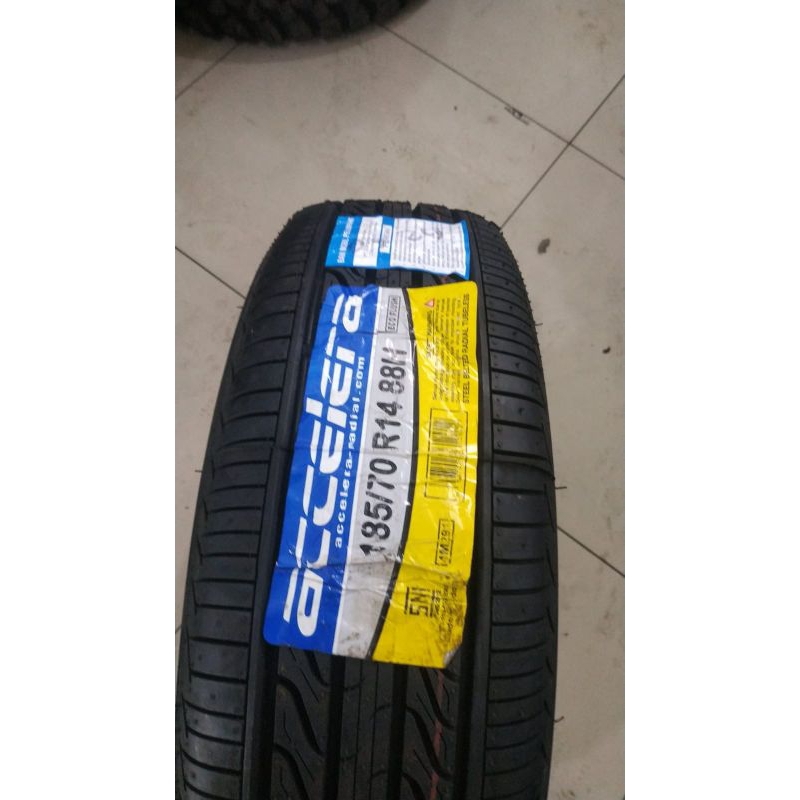 Ban Mobil Accelera Tubeles 185 70 R14 Standart Avanza Kijang ban ring14