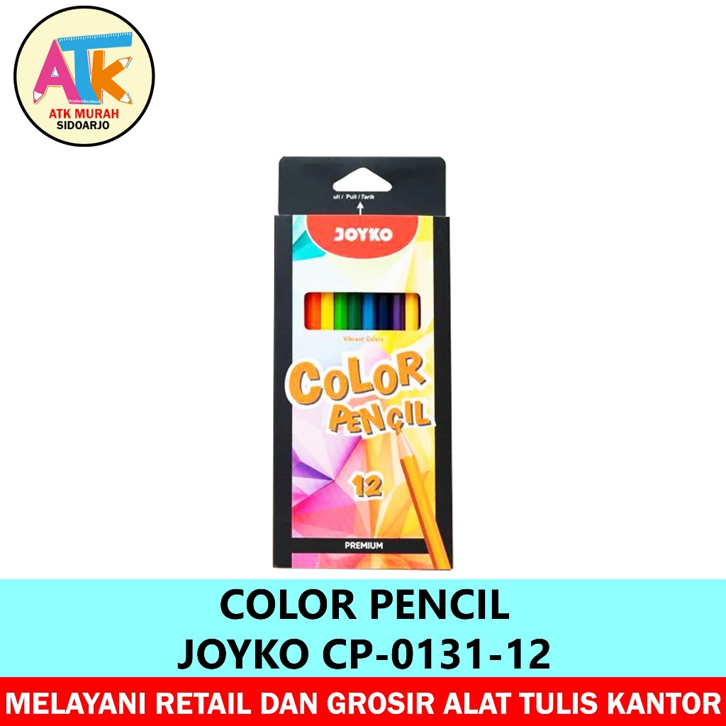 

PENSIL WARNA - COLOR PENCIL JOYKO CP-0131-12