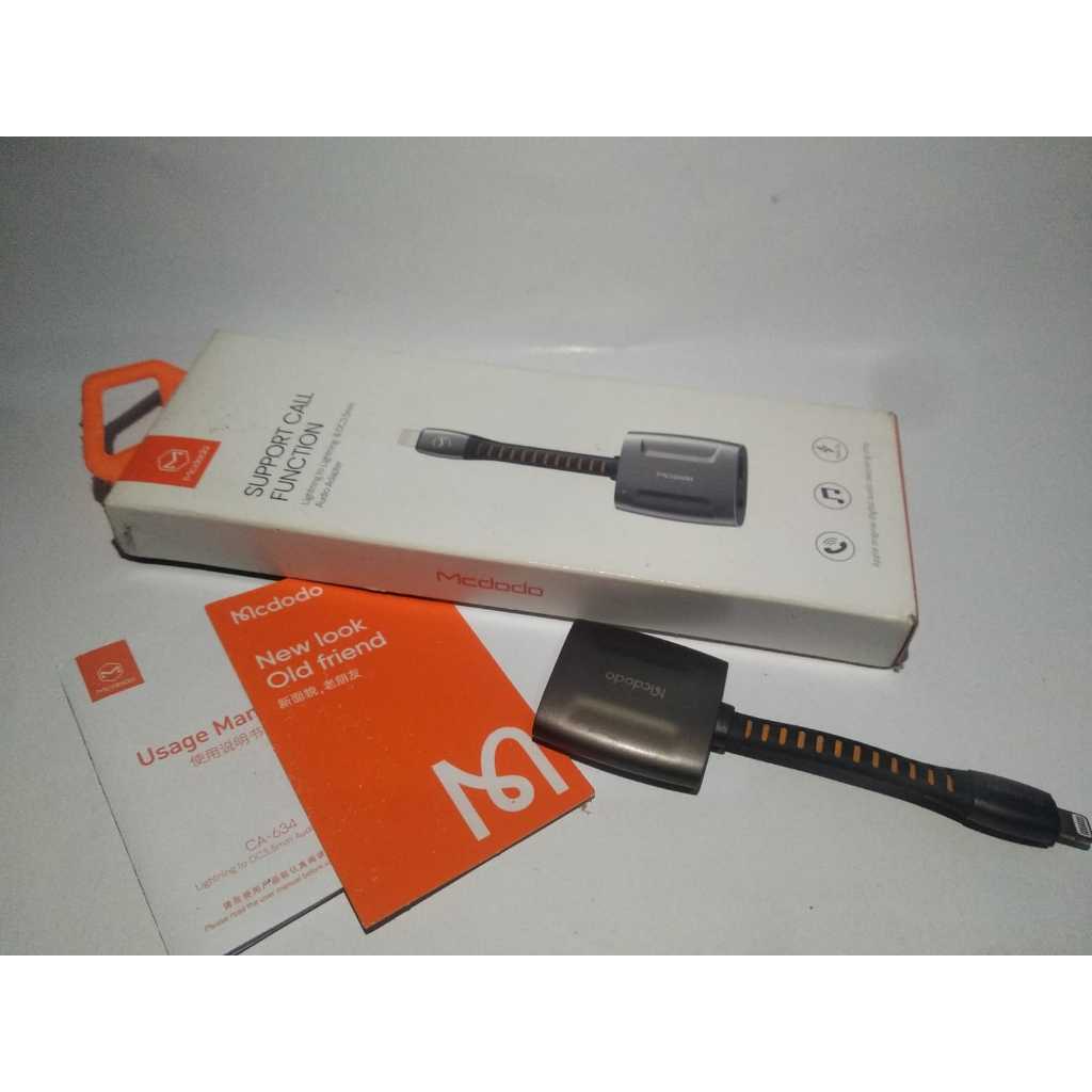 Mcdodo Splitter Lightning + Jack 3.5mm Second