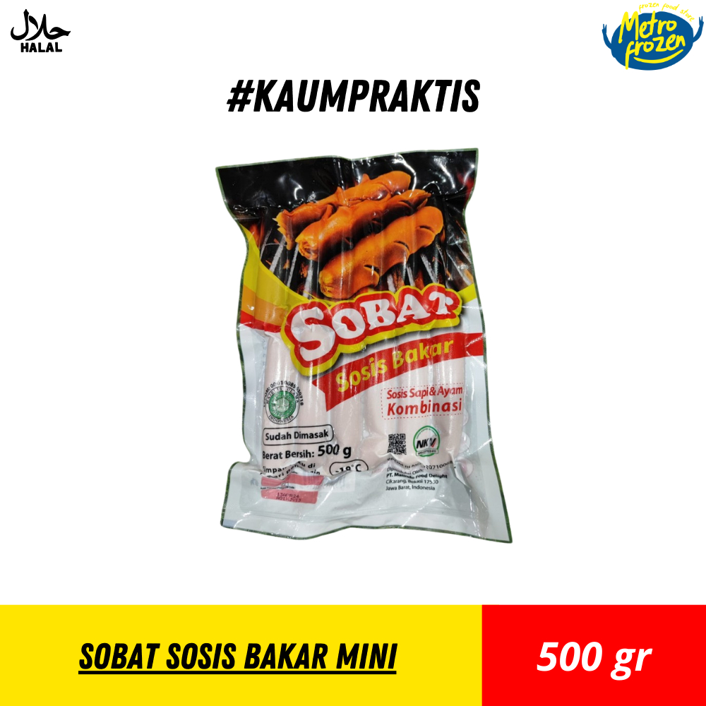 

SOBAT Sosia Bakar Mini 500gr //sosis bakar potongan kecil //sosis bakar instan Banjarmasin