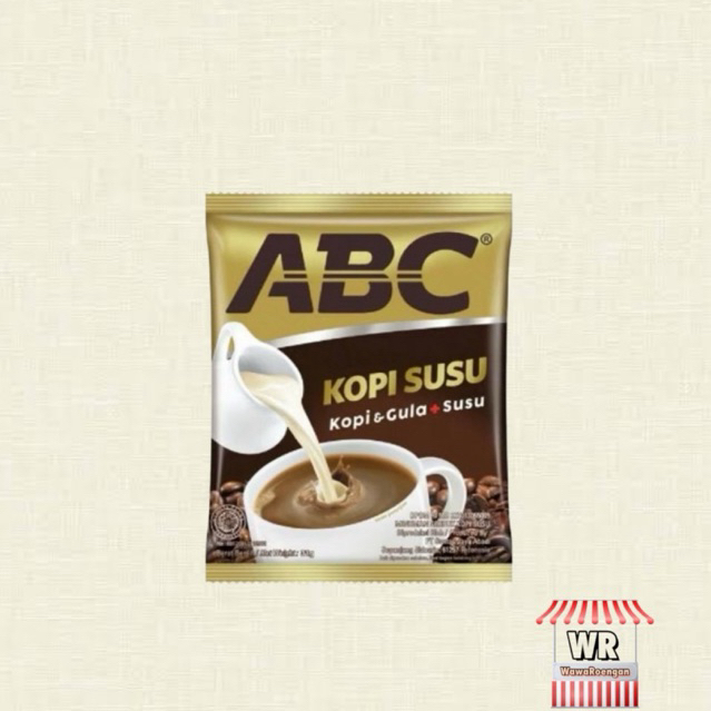 

Kopi Abc Susu Kopi Instant 30gr Per 1pcs