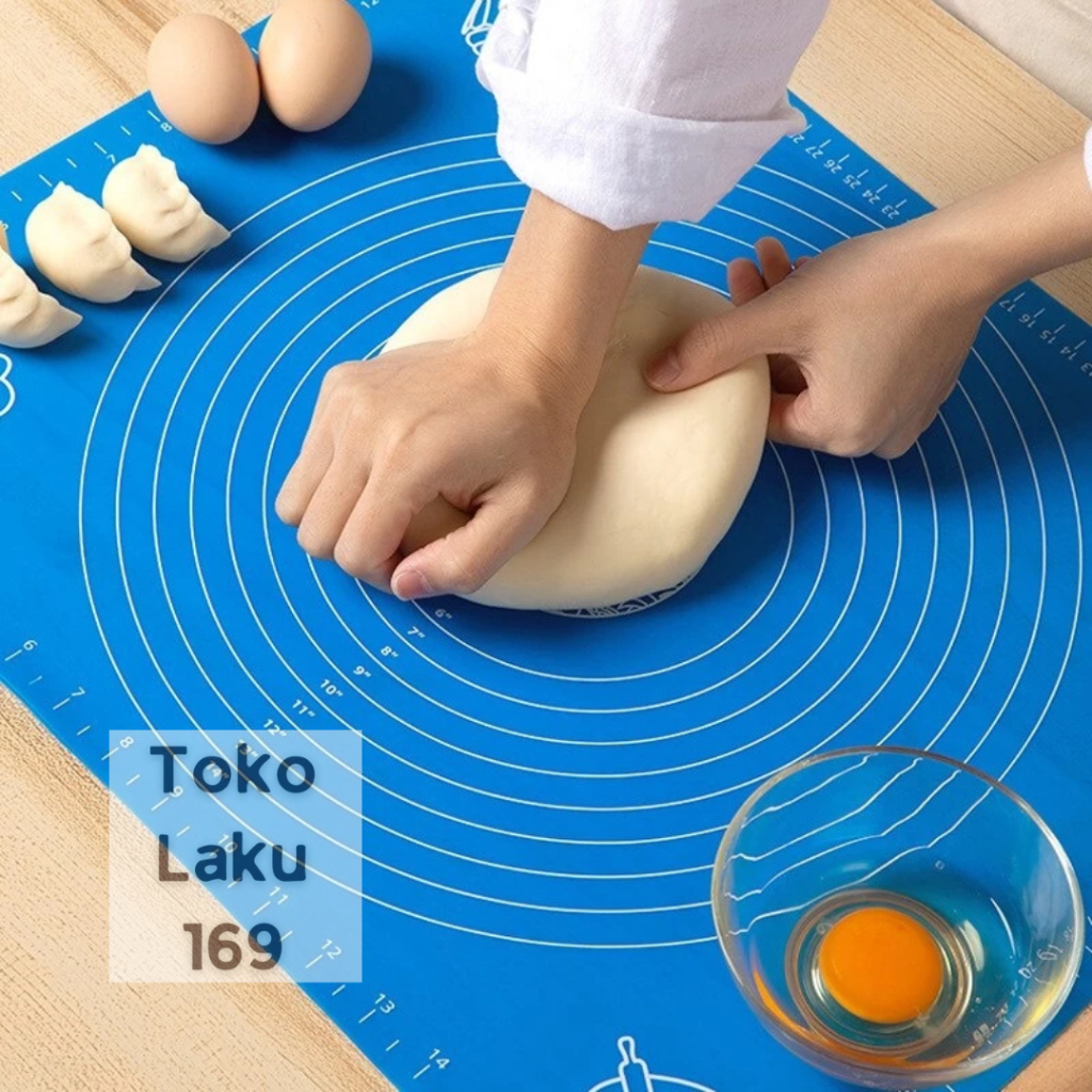 [Whispers] Alas Adonan Silicone Multifungsi Dapur / Tatakan Silikon / Tatakan Adonan Donat Silikon /