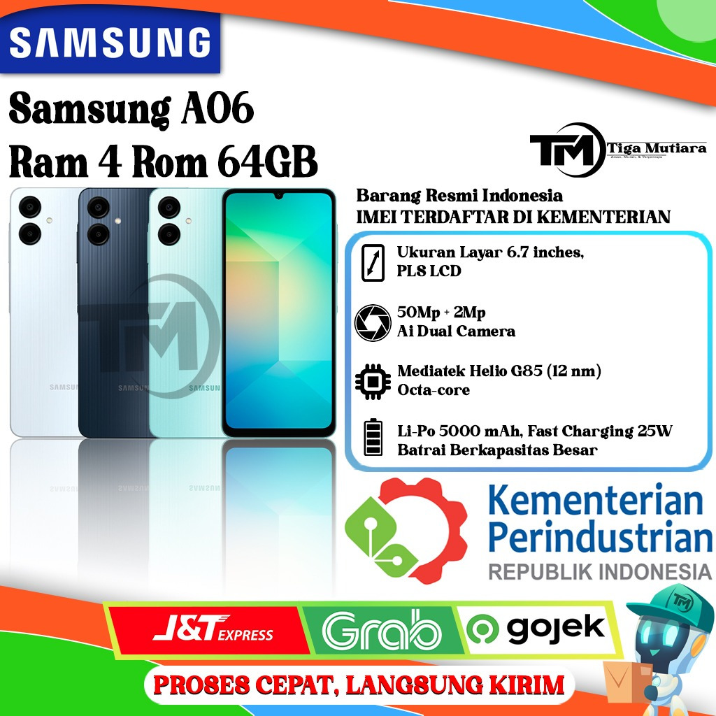 Samsung A06 4G | 5G Ram 4/64GB | Ram 4/128GB | Ram 6/128GB