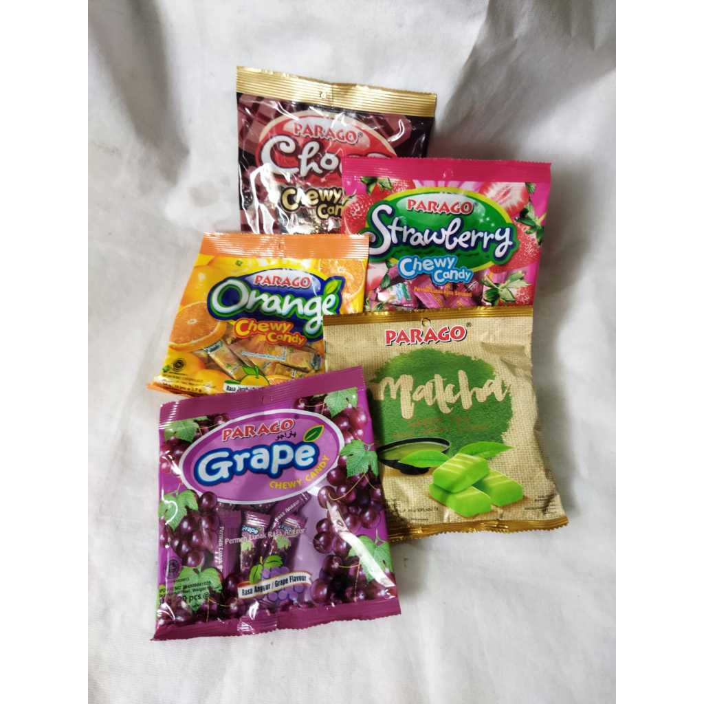 

Parago Chewy Candy permen varian Rasa