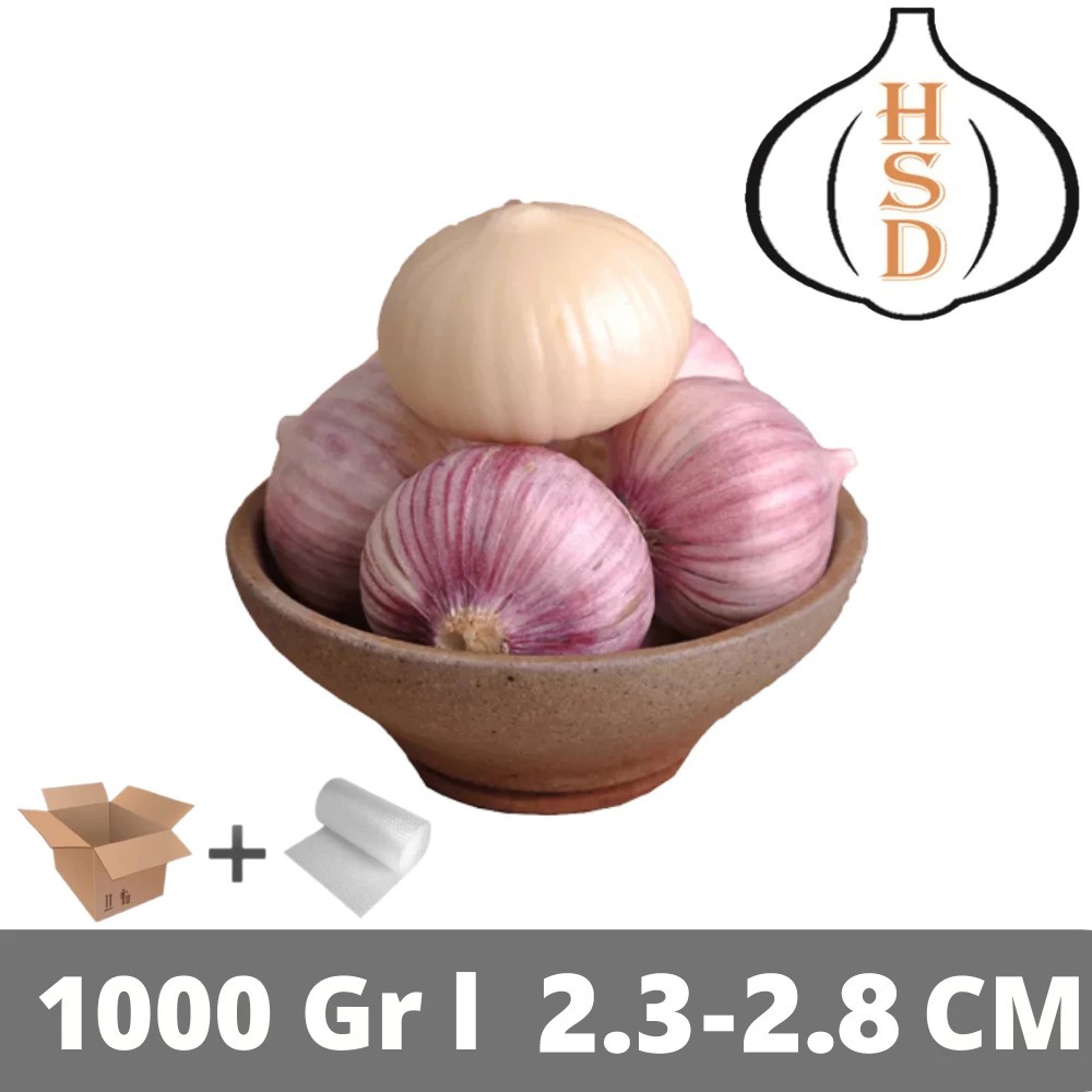 

HSD Bawang Tunggal 2.3 - 2.8 Cm Solo Garlic 1 Kg