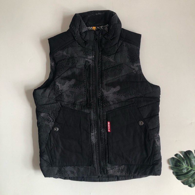 Burtle Camo Black Rompi Vest