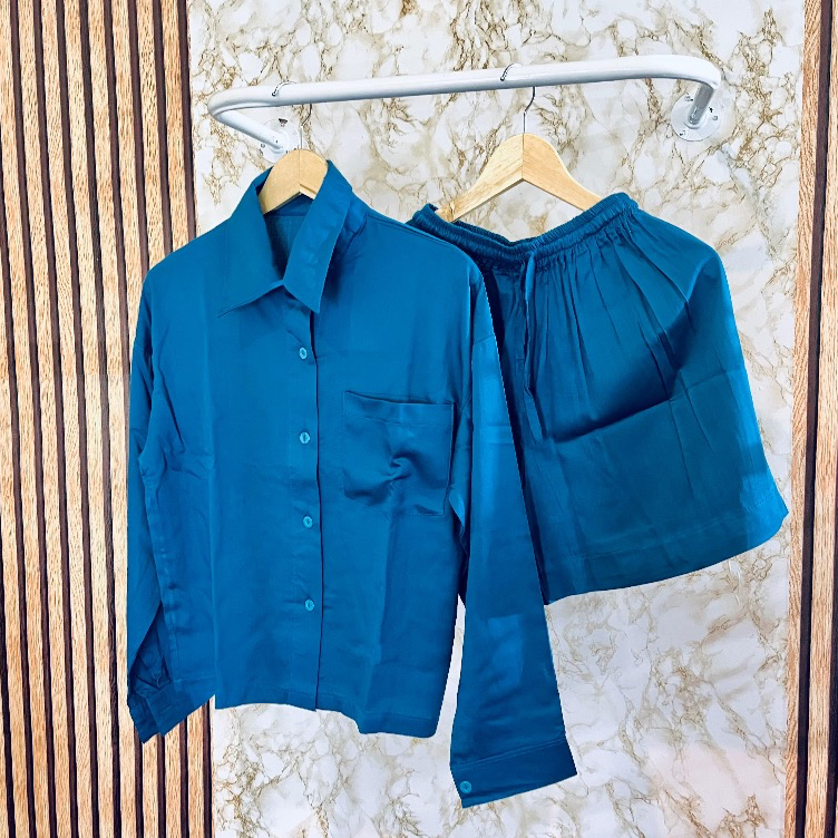 Kemeja One Set Wanita // One Set Wanita Kekinian // One Set Wanita Korean Style // One Set Wanita Re