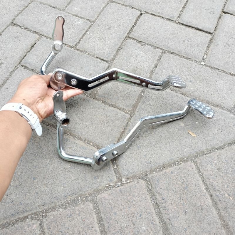 Pedal rem Cb gl100 new custom handmade Full besi tebal