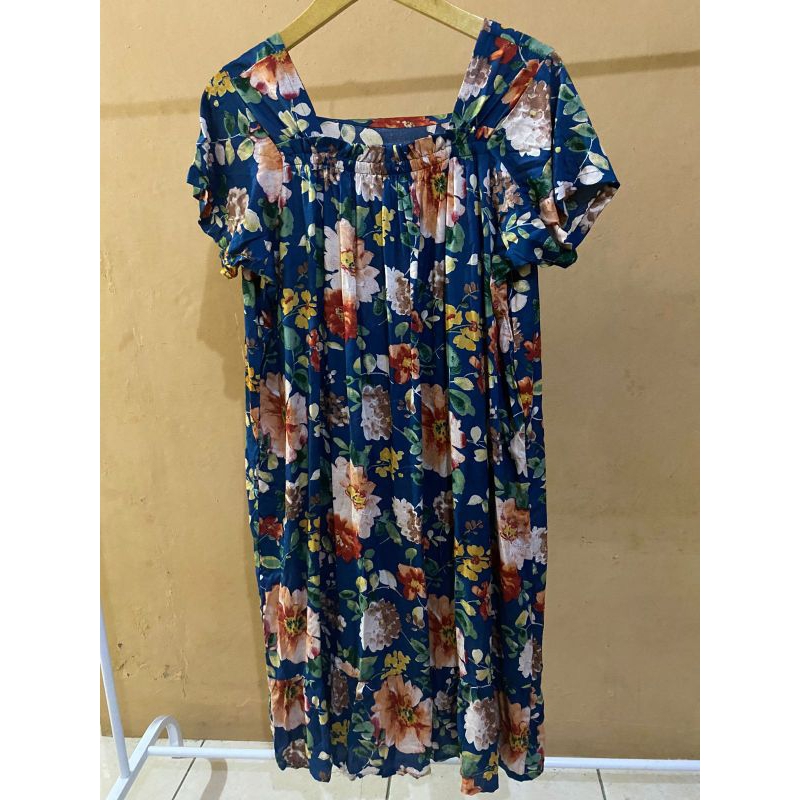 Daster Ruffle Rayon/Dress Rayon