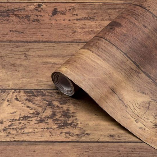 WALLPAPER STIKER DINDING PAPAN LIS HITAM