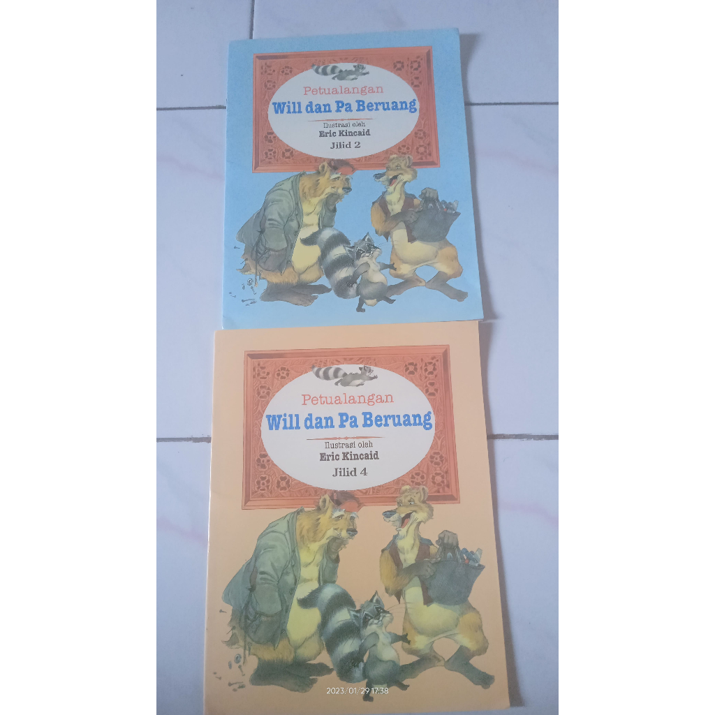 Paket Buku Petualangan Will dan Pa Beruang Jilid 2&4 - Eric Kincaid
