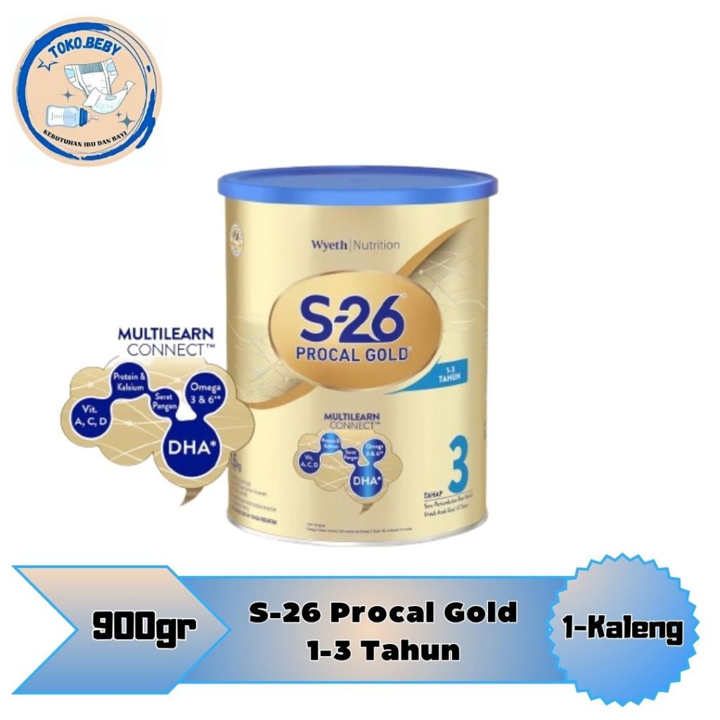 

S-26 Procal Gold Tahap 3 Usia 1-3 Tahun 900g/toko.beby