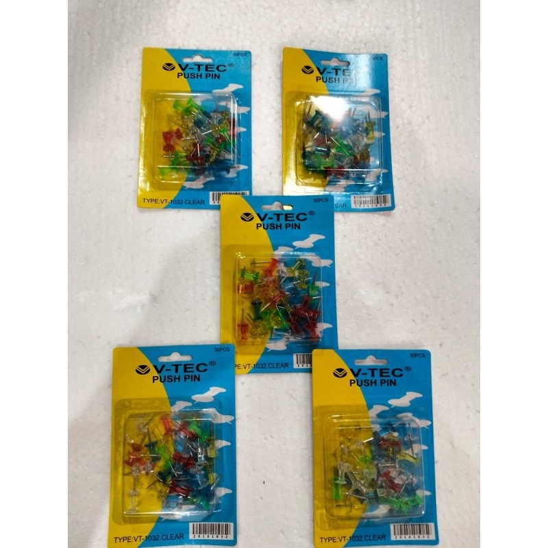 

PUSH PIN VT 1032 merk VTEC PUSH PIN WARNA WARNI PUSH PIN MURAH PAKU PAYUNG WARNA PAKU PAYUNG CANTIK