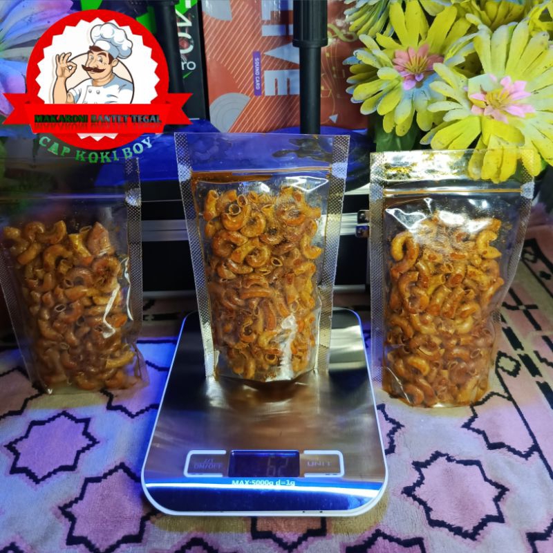 

MAKARONI || BANTET || PAKET 3 PCS ISI 120g || 3 VARIAN RASA