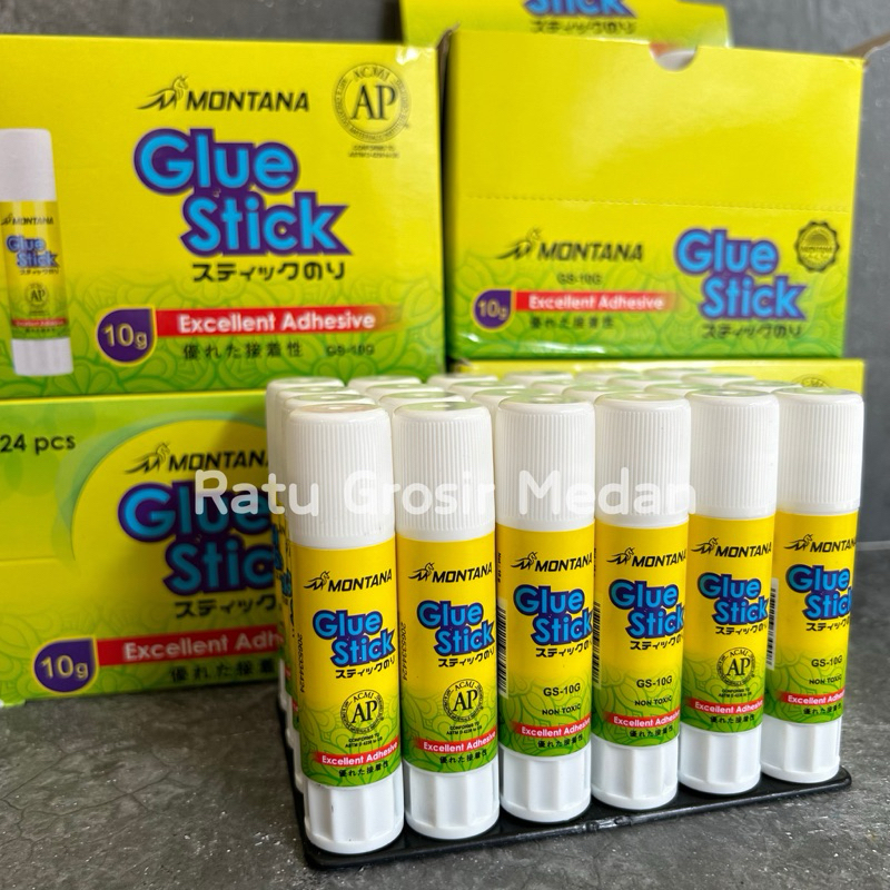 

LEM GLUE STICK 10GR BIASA HARGA PER PCS
