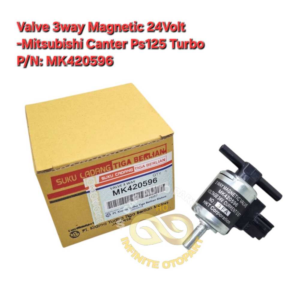 VALVE 3 WAY VALVE BRAKE MITSUBISHI CANTER PS125 TURBO MK420596 QUALITY