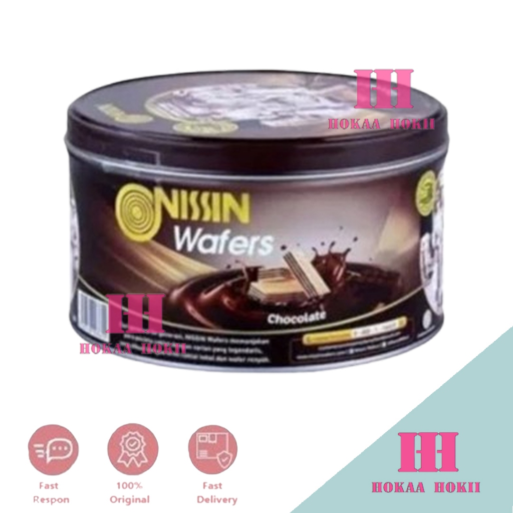 

Nissin Wafers coklat Biskuit kaleng 180gr