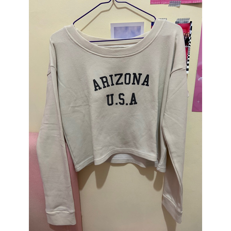 [PRE LOVED] SWEATER CROP ARIZONA USA