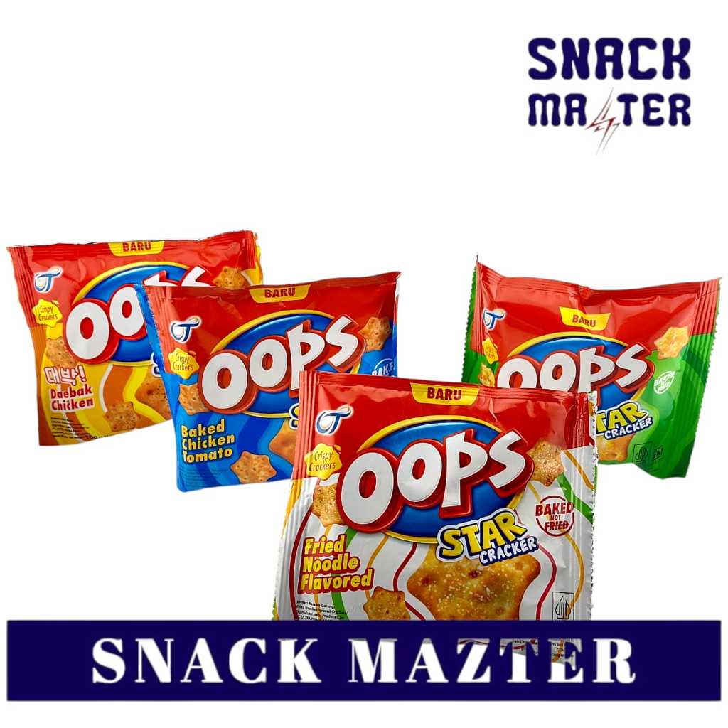 

OOPS Crispy Crackers MINI - Netto 10gr