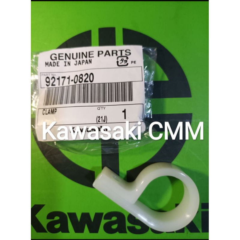 Klem clamp selang rem depan klx450 klx250. Original kawasaki