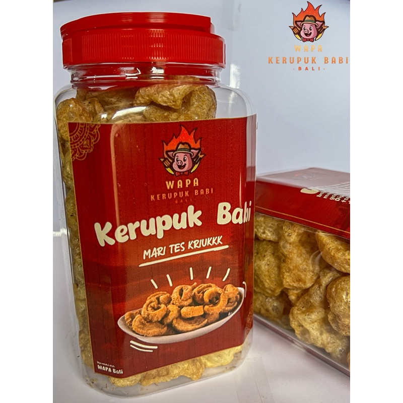 

Kerupuk Babi Premium - Kemasan Toples 2 Liter