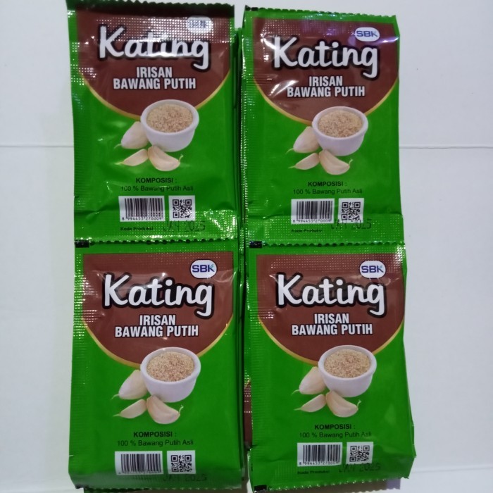 

KATING IRISAN BAWANG PUTIH [6GR X 12SACHET]